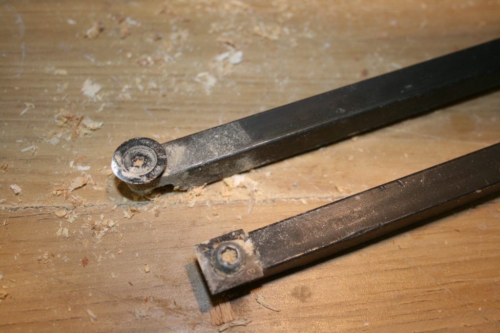 Homemade carbide tools for woodturning