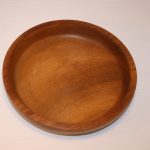 Wood bowl in teak