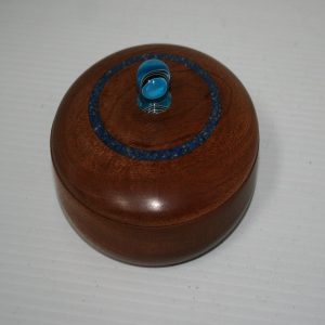 Trinket box in sapele