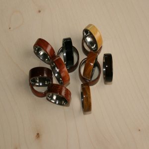 Wood ring handmade