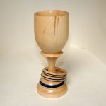 Goblet sycamore and Lapis Lazuli