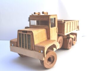 Wood Mack tipper truck
