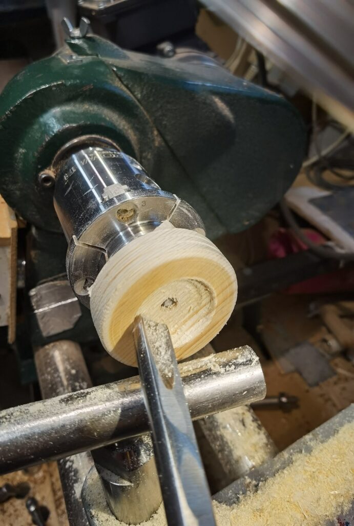 Shaping wood wheels